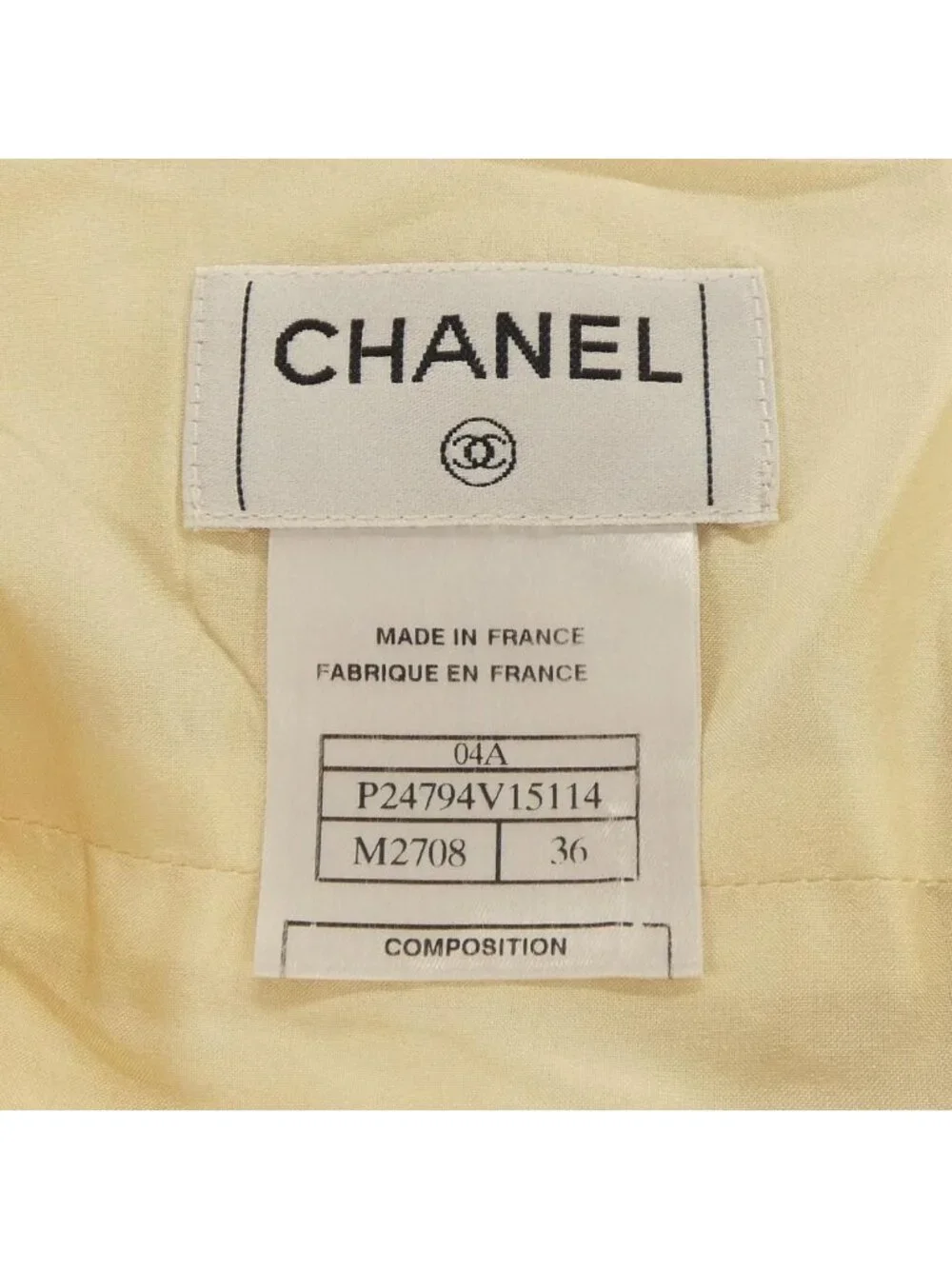 Chanel Vintage Skirt White